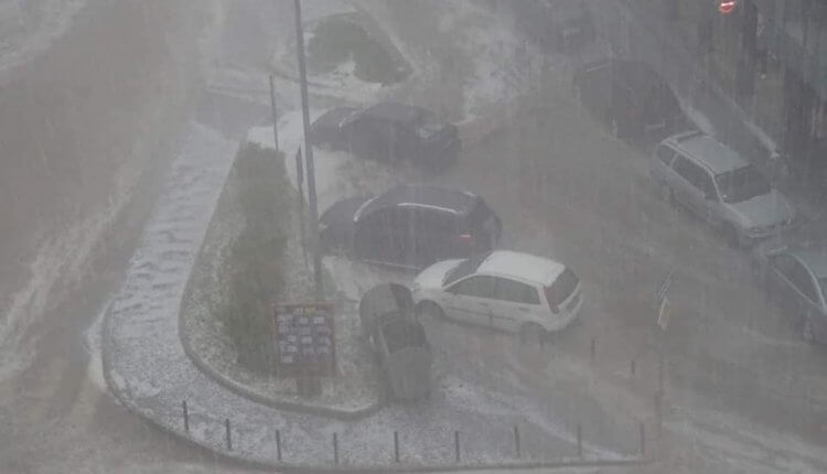 Jako nevreme zahvatilo Užice