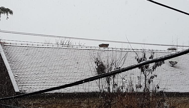 Sneg u Zrenjaninu -9. dec 2017