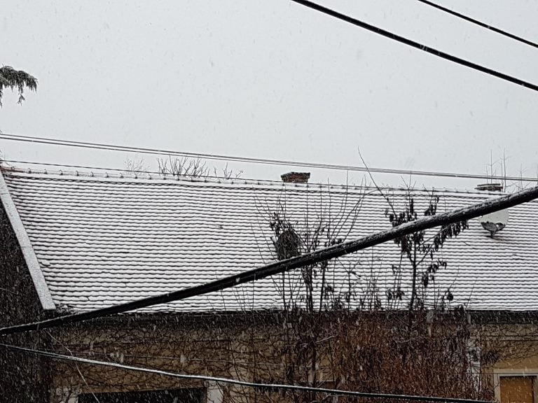 Sneg u Zrenjaninu -9. dec 2017