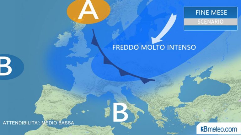 3bmeteo - zimski scenario u Evropi