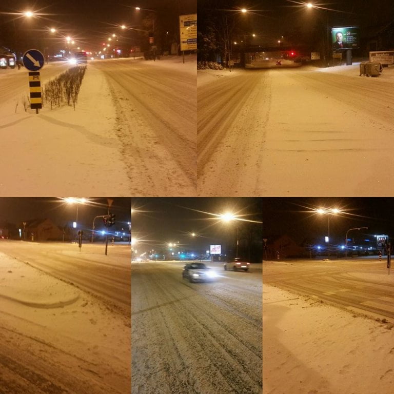 Novi Sad u noći ka utorku