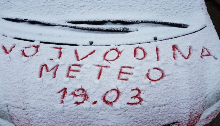 Narednih dana sneg povremeno (VojvodinaMeteo)
