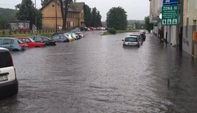 Pančevo pod vodom - Kej Radoja Dakića