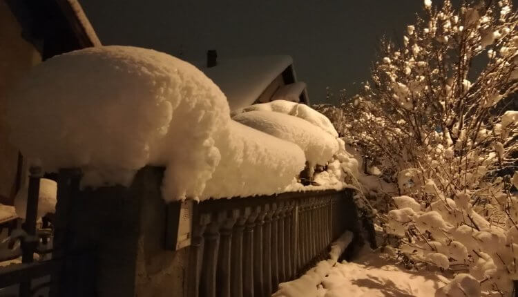 U Novom Sadu večeras 41cm snega