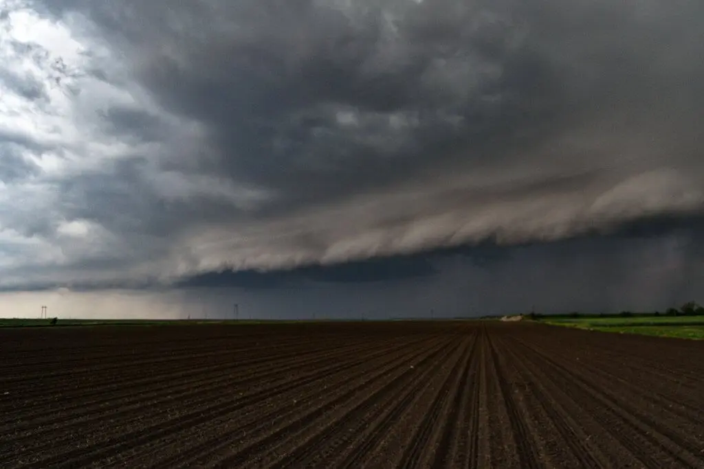 Dolazak olujnog nevremena - shelf cloud (Foto: Daliborka Popov)