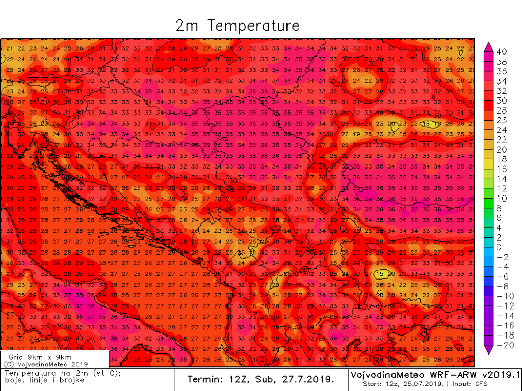 U subotu i do 35°C (ARW)