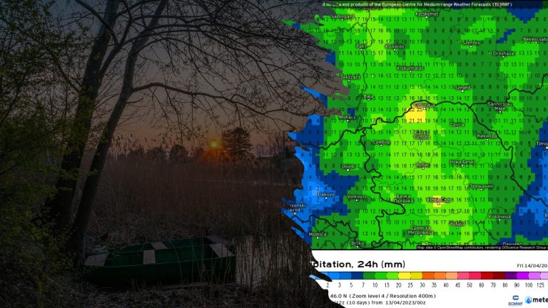 Najava vremena za uskršnje praznike 2023 (meteologix.com / Vladimir Gubaš photo)