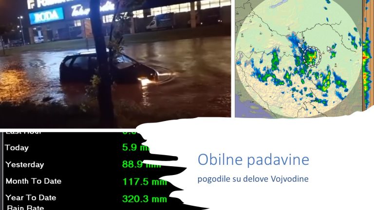 Obilne padavine 17. maja 2023 (192.rs / DHMZ / VM)