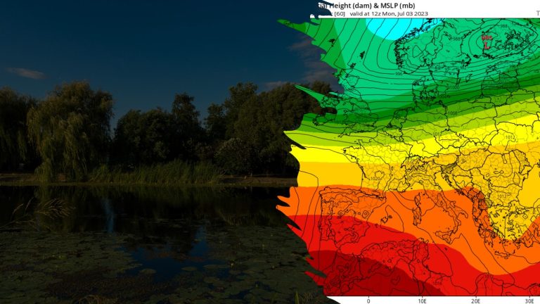 Najava vremena za početak jula (tropicaltidbits.com / Ljubomir Drinčić)