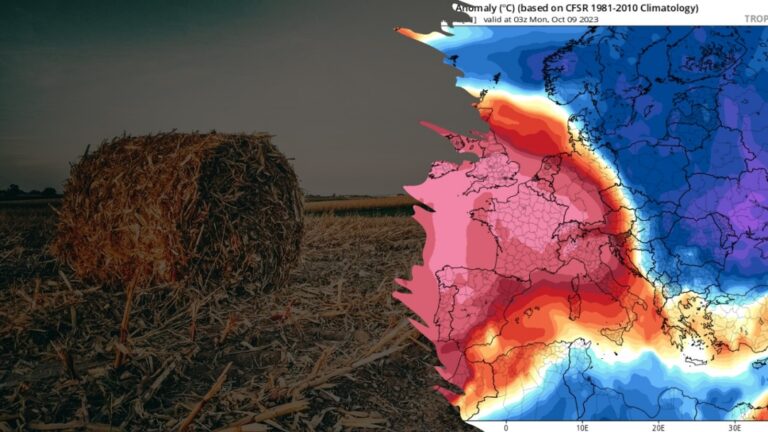 Najava za prolazno zahlađenje u ponedeljak (Slike: Geza Vince / tropicaltidbits.com)
