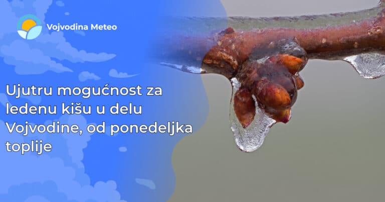 Najava moguće ledene kiše i otopljenja od ponedeljka (Foto u pozadini: adege / pixabay.com)