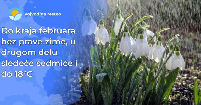 Najava za poslednju dekadu februara (Foto u pozadini: Csipak Viktor)
