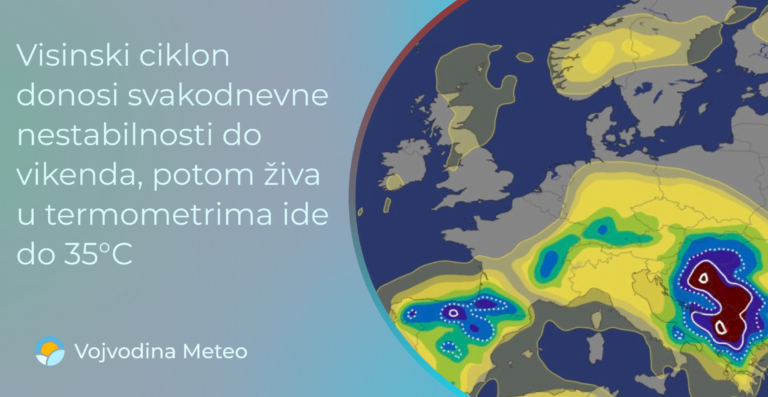 Najava nestabilnosti i visokih temperatura za kraj juna - ESSL ASWG za sredu (weather.essl.org)