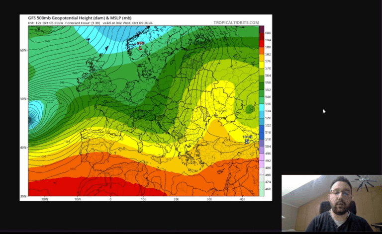 Nova video prognoza za narednih 5 do 7 dana (Screenshot: YouTube)