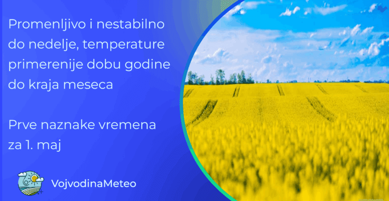 Najava vremena do kraja aprila (Foto: Tomi Tamaš)