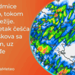 Izgledi vremena do kraja aktuelne majske sedmice (Karta: meteologix.com)
