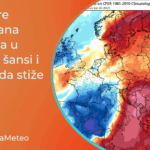 Novi toplotni talas može doneti i 40 stepeni u subotu 26 jula (Mapa: anomalija T850hPa ECMWF ; izvor: tropicaltidbits.com)
