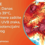 Vreme tokom druge dekade avgusta 2025 - tropska vrlina tokom većine dana (Mapa: tropicaltdbits.com)