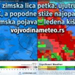 Ledeno jutro u petak uz ledenu kišu mestimično u drugom delu dana