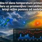 Prognoza vremena za ostatak prve i početak druge dekade maja