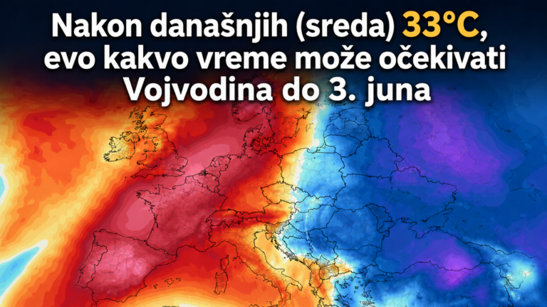 Prognoza vremena za sam kraj maja i početak juna